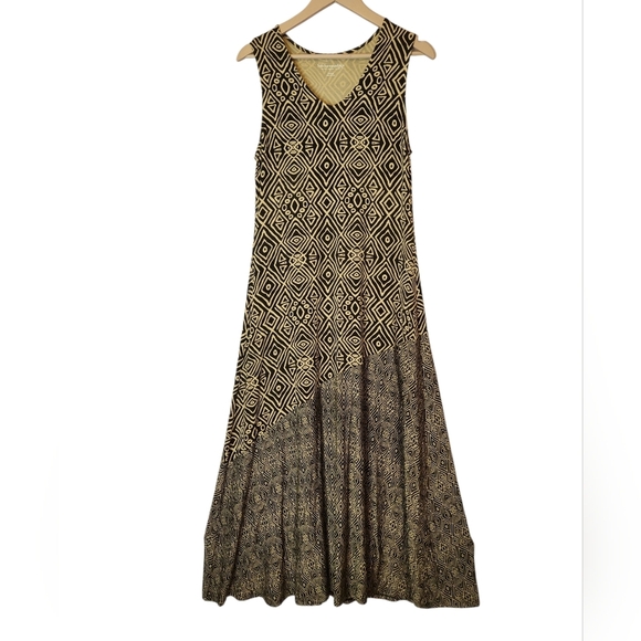 Soft Surroundings Tulum Tribal Maxi Dress, size M - Picture 8 of 11